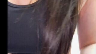 Stepson spies on how a big-boobed stepmom fucks - 9 image