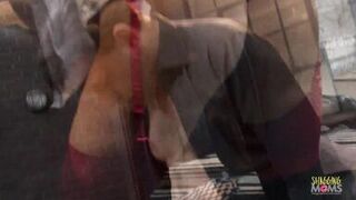 Naughty dude bribes two sexy cops with his delicious dick - 5 image