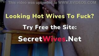 Sound of Wet Pussy Being Fucked - My naughty stepson giving joy to my pussy, our secret, since my husband doesn't fuck me as well as my dear stepson