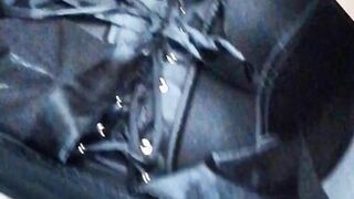 Screaming doggy style german mom