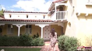 This big dildo is a genuine pussy pleaser and these naughty lesbians know it well