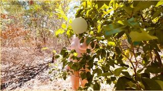 Wifey gets fully nude in public exhibitionist dare - 11 image