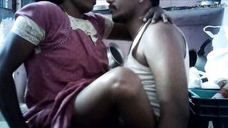 Indian wife romantic kissing ass - 12 image