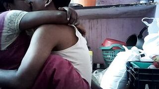 Indian wife romantic kissing ass - 3 image