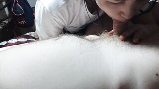 My husband promised to give me an anal plug and put it in my ass if I gave him a blowjob.