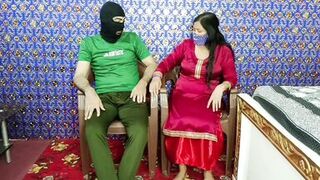 Indian Desi Aunty Caught My Dick and Sucking It in Waiting Room