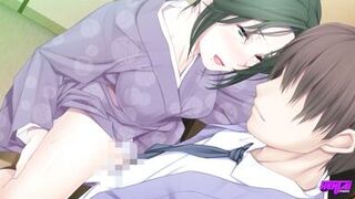 Tatsuhito Finds His In-Laws In The Hot Spring But Didn't Expect Them To Crawl To Him For His Dick - HENTAI PROS