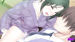 Tatsuhito Finds His In-Laws In The Hot Spring But Didn't Expect Them To Crawl To Him For His Dick - HENTAI PROS - 7 image