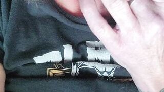 Clit Rubbing Orgasm in the car wash