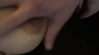 Hotel room service and mature woman on car sex trip, creampie on big breasted mature woman