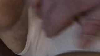 Hotel room service and mature woman on car sex trip, creampie on big breasted mature woman