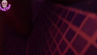 Fucking in Spa Footjob and Creampie for Naughty Busty