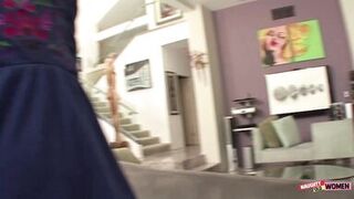 Sitting on her partners face is how the redhead babe loves to have lesbian sex