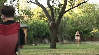 She fucks with her stepson! Blonde milf lets the inexperienced guy plug her slit! - 2 image