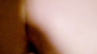 HOT COUPLE SEXTAPE - CLOSE UP POV DOGGYSTYLE RUBBING DICK ON CLIT HANDJOB HUGE CUMSHOT ON NICE BIG TITS - MILF HOT MOM PORNO