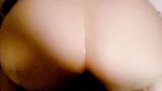 HOT COUPLE SEXTAPE - CLOSE UP POV DOGGYSTYLE RUBBING DICK ON CLIT HANDJOB HUGE CUMSHOT ON NICE BIG TITS - MILF HOT MOM PORNO