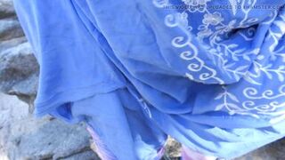 Cheating Arab Wife Has Rough Outdoor Sex