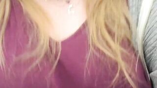 Public compilation sexy bbw doggystyle creampie on nature trail outdoors and use remote vibrator on fat wet pink pussy in car - 10 image