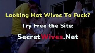 You will go to work and I will come into your house to fuck your wife - It's very risky to leave your horny wife alone at home, as there's always a neighbor pervert to fuck a needy milf