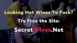 You will go to work and I will come into your house to fuck your wife - It's very risky to leave your horny wife alone at home, as there's always a neighbor pervert to fuck a needy milf