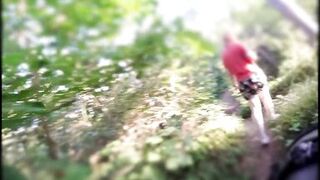 UDA Hot Milf housewife gets fucked hard outside in the woods