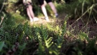 UDA Hot Milf housewife gets fucked hard outside in the woods