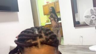 Catching my boyfriend fucking my stepmom. English subtitles - 10 image