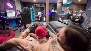 first time anal with my step brother for me and it was hard because my ass was virgin