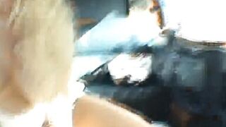 So lucky! He took two pussies with him and was allowed to do anything!