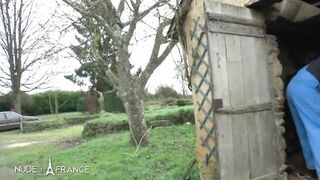 Big Tit City Bitch Messes with the Wrong Farmer