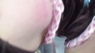 Shandafay Puts A Condon On Her Biggest Dildo To Fuck Herself!