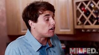 Hot Busty MILF Seeking for a Inexperienced Horny Boy