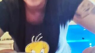 PVC pants and diaper