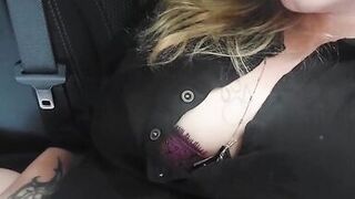 Driving Around & Found a Nice Neighborhood so.... I Fucked Myself in It