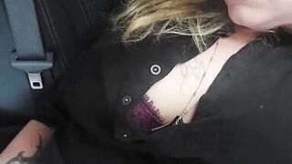 Driving Around & Found a Nice Neighborhood so.... I Fucked Myself in It