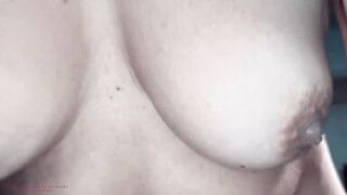 POV Facial Cumshot - Slut Mature Cougar Sprayed With Sperm On The Face And Swallow Cum.