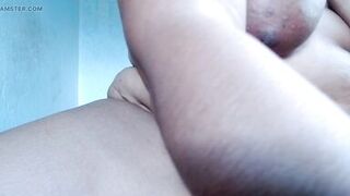 I Masturbate And I Get So Horny That I Put A Big Cucumber In My Tight Pussy