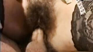 Sexy horny sex loving MILF with hot and wet hairy pussy in scene 04 from movie La tettona dal pelo folto