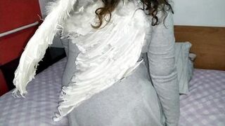 Naughty StepsonTickles Hot Feet Fetish Mom Nikita's Legs And Tits - 4 image