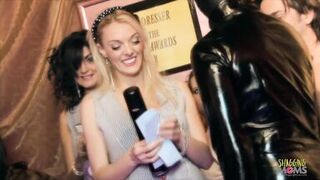 MILFs with big boobs fucking with several guys at once