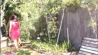 MILF Mature Lesbian Sex Scene with sexy 21yo redhead woman