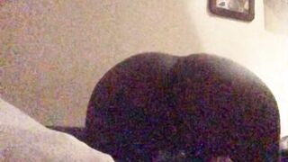 Sexy ebony milf plays and enjoys her toy boy BBC pt 1 - 8 image