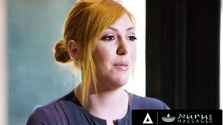 NURU MASSAGE - Big Titties MILF Lauren Phillips Gets Her Wet Pussy Fucked After Body Sliding A Cock - 2 image