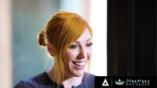 NURU MASSAGE - Big Titties MILF Lauren Phillips Gets Her Wet Pussy Fucked After Body Sliding A Cock - 3 image