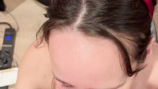 Sexy Devil wants and gets a huge cum facial - 11 image