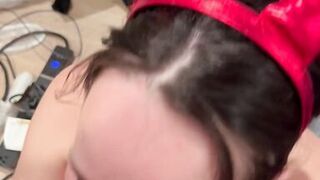 Sexy Devil wants and gets a huge cum facial - 9 image