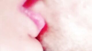 Horny girlfriend kissing so lovely with boyfriend