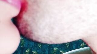 Horny girlfriend kissing so lovely with boyfriend