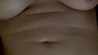 Jane loving her tooth brush