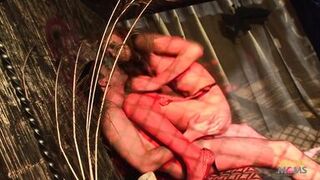 Chicks get their pussies and butts fucked after sucking some cocks